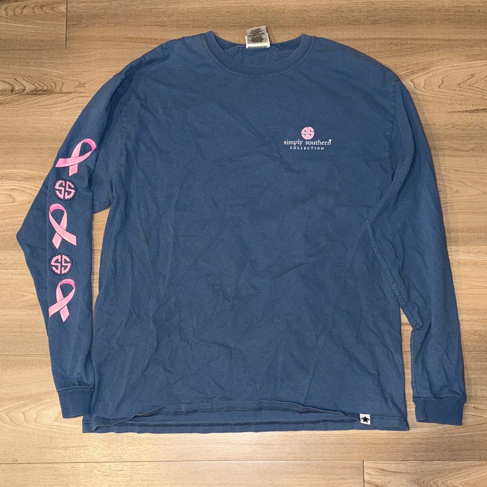 Simply Southern Navy Long Sleeve Tee